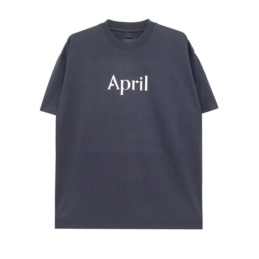 APRIL T-SHIRT エイプリル Tシャツ OG LOGO NAVY スケートボード スケボー 