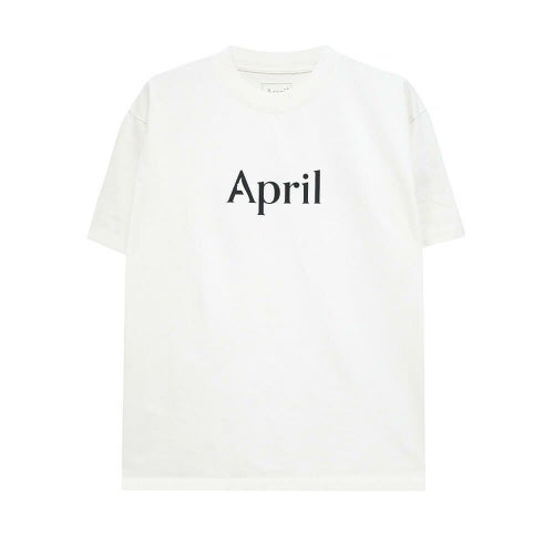 APRIL T-SHIRT エイプリル Tシャツ OG LOGO WHITE スケートボード スケボー 