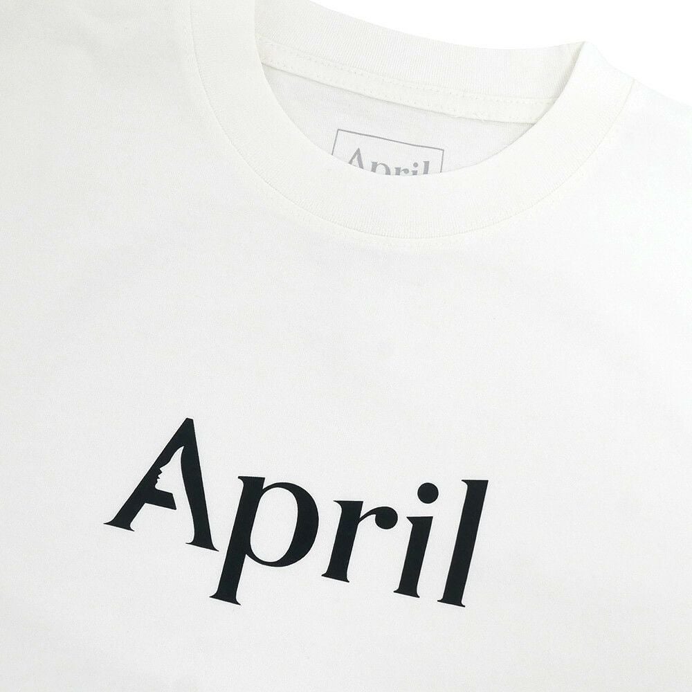 APRIL T-SHIRT エイプリル Tシャツ OG LOGO WHITE スケートボード スケボー 1