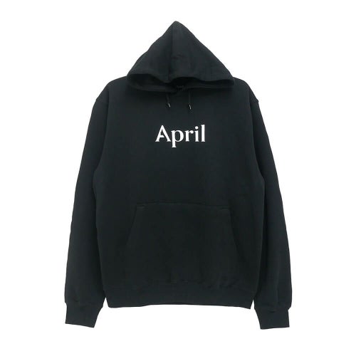 APRIL HOOD エイプリル パーカー OG LOGO BLACK スケートボード スケボー 
