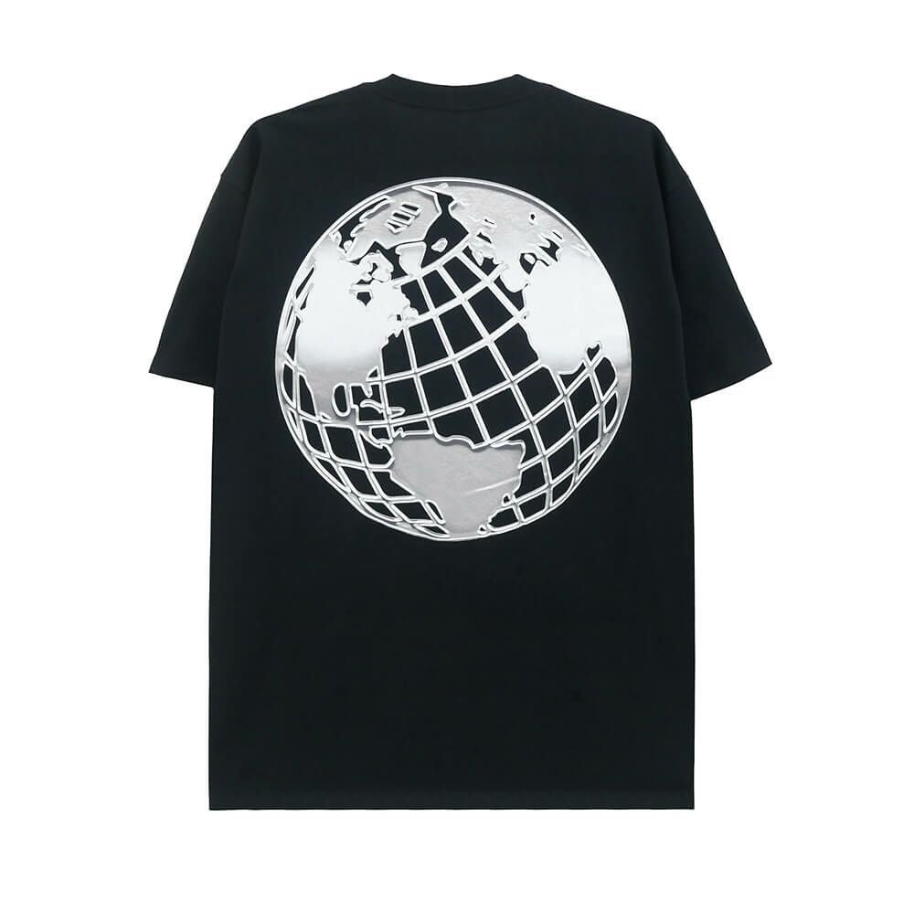 PRIMITIVE T-SHIRT プリミティブ Tシャツ BROADCAST BLACK スケートボード スケボー 