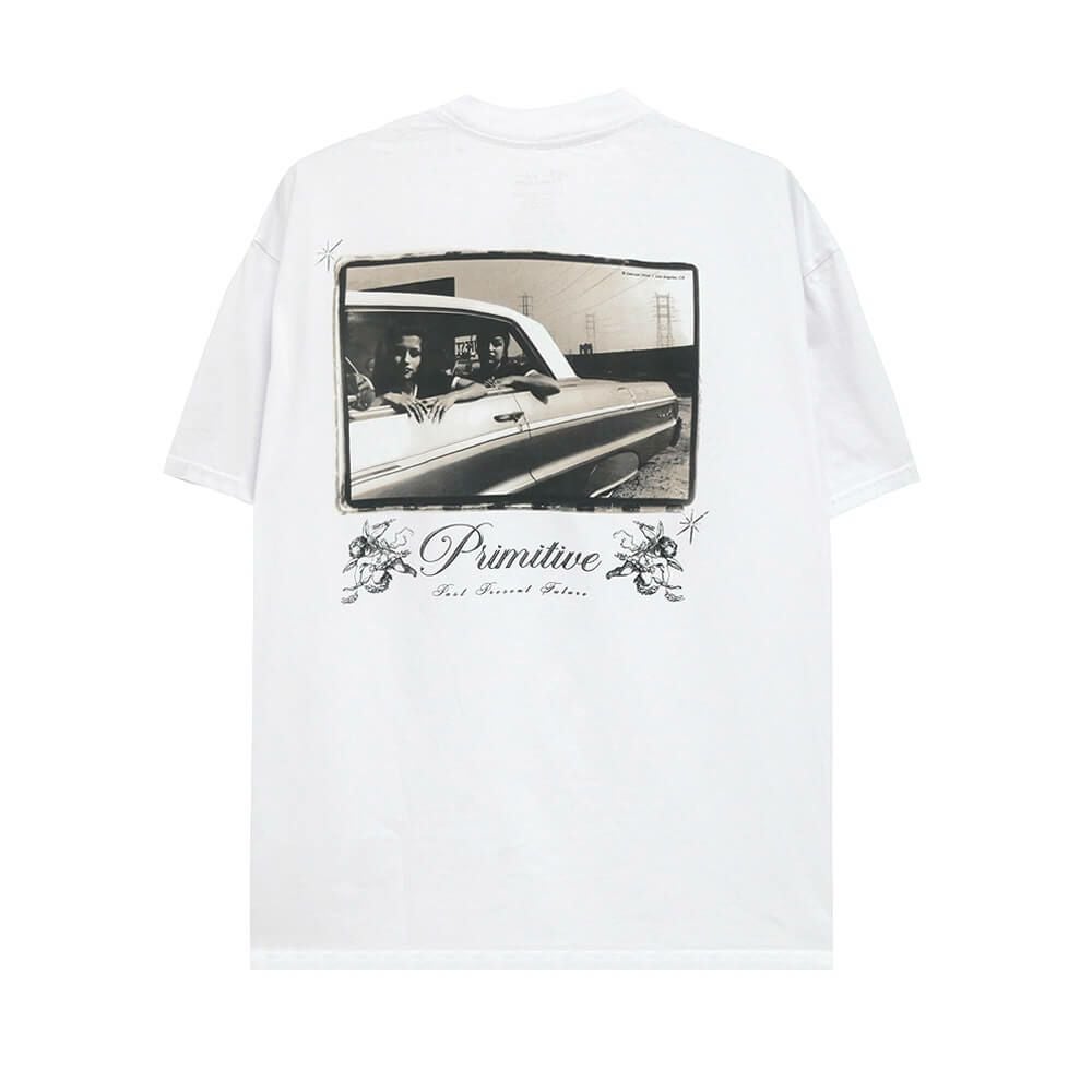 PRIMITIVE T-SHIRT プリミティブ Tシャツ VIDA HW WHITE スケートボード スケボー 