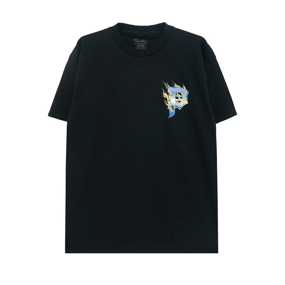 PRIMITIVE T-SHIRT プリミティブ Tシャツ MELTDOWN BLACK スケートボード スケボー 1