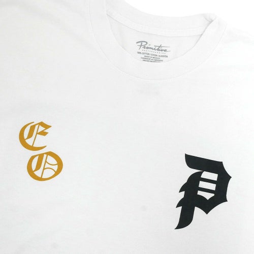 PRIMITIVE T-SHIRT プリミティブ Tシャツ LOW AND SLOW HW WHITE スケートボード スケボー 2