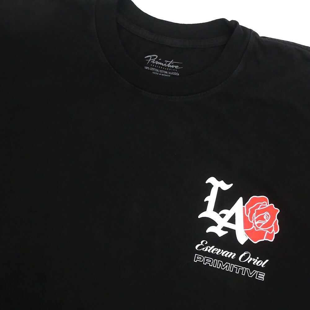 PRIMITIVE T-SHIRT プリミティブ Tシャツ CITY OF LOS ANGELES HW BLACK スケートボード スケボー 2