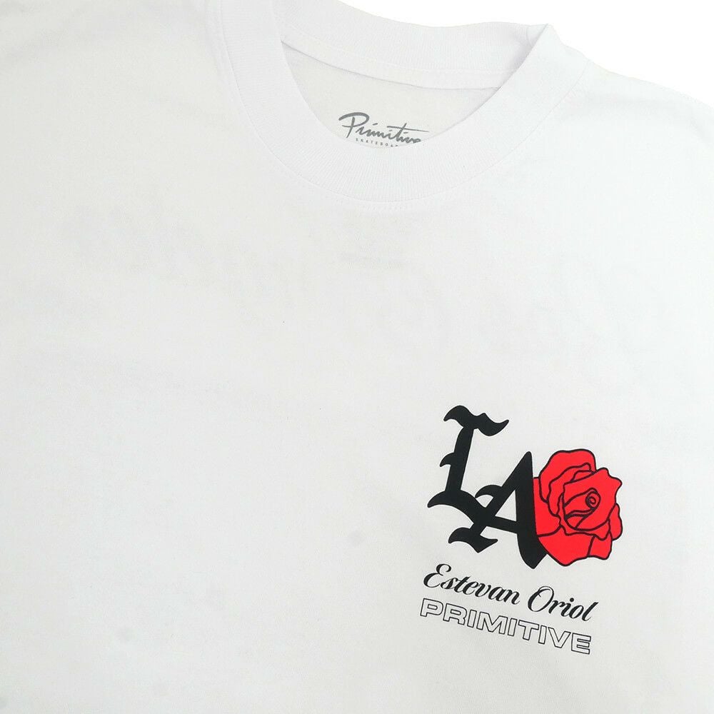 PRIMITIVE T-SHIRT プリミティブ Tシャツ CITY OF LOS ANGELES HW WHITE スケートボード スケボー 2