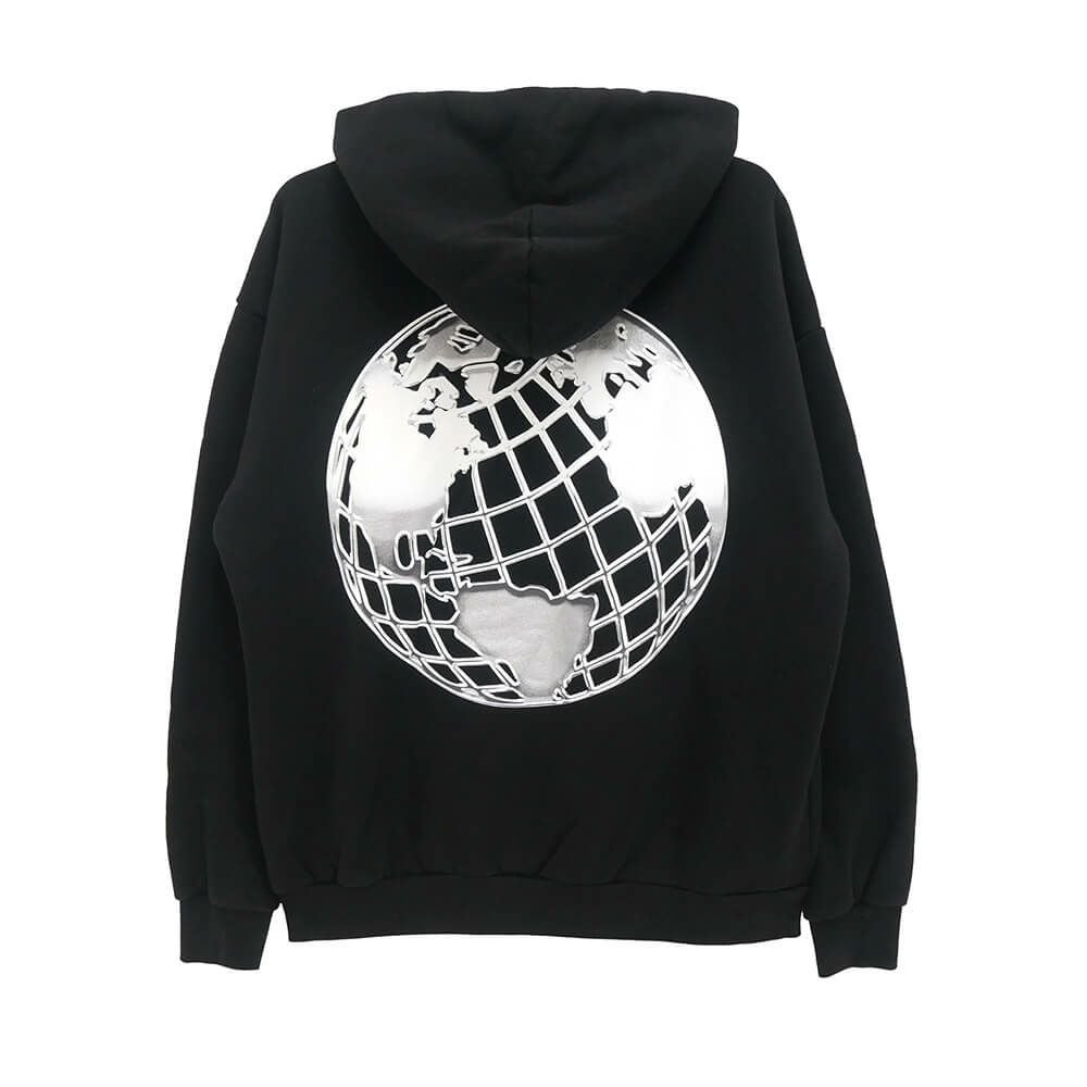 PRIMITIVE HOOD プリミティブ パーカー BROADCAST BLACK スケートボード スケボー 