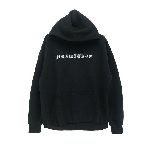 PRIMITIVE HOOD プリミティブ パーカー BROADCAST BLACK スケートボード スケボー 1