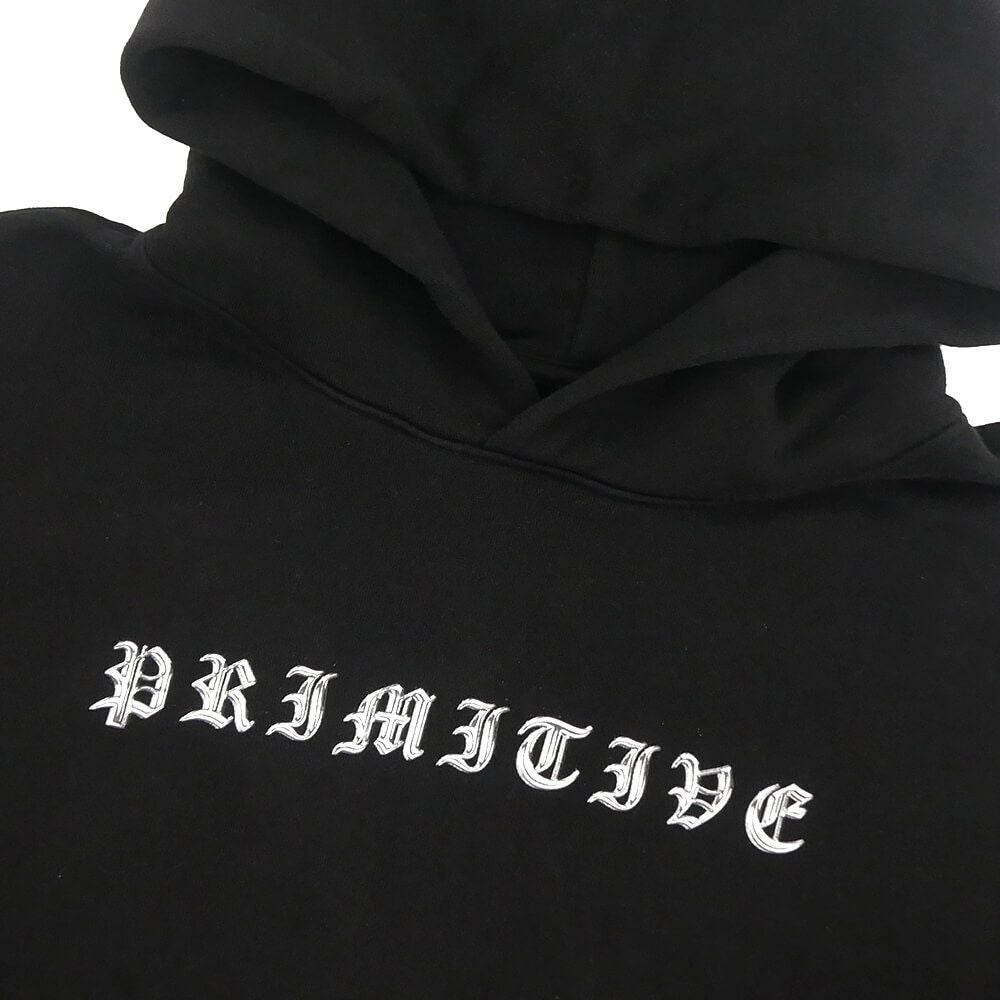 PRIMITIVE HOOD プリミティブ パーカー BROADCAST BLACK スケートボード スケボー 2