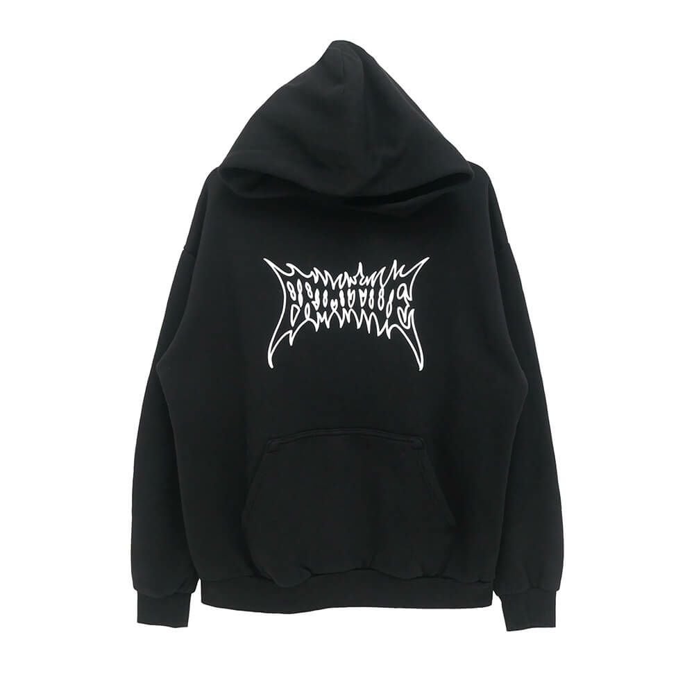 PRIMITIVE HOOD プリミティブ パーカー THREAT BLACK スケートボード スケボー 