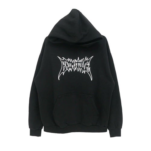 PRIMITIVE HOOD プリミティブ パーカー THREAT BLACK スケートボード スケボー 