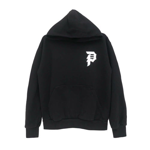 PRIMITIVE HOOD プリミティブ パーカー DIRTY P BLACK スケートボード スケボー 1