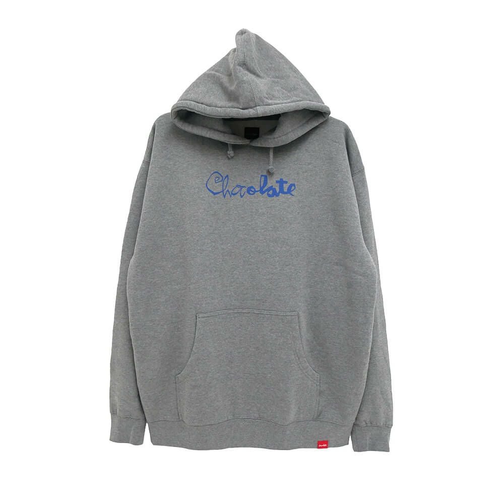 CHOCOLATE HOOD チョコレート パーカー SKRUNK GREY スケートボード スケボー 
