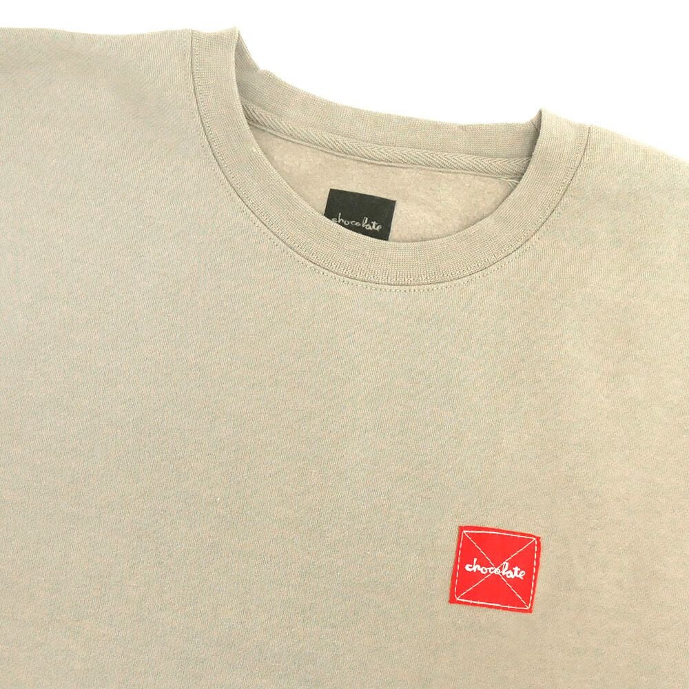 CHOCOLATE CREW SWEAT チョコレート トレーナー SQUARE LABEL CEMENT スケートボード スケボー 1