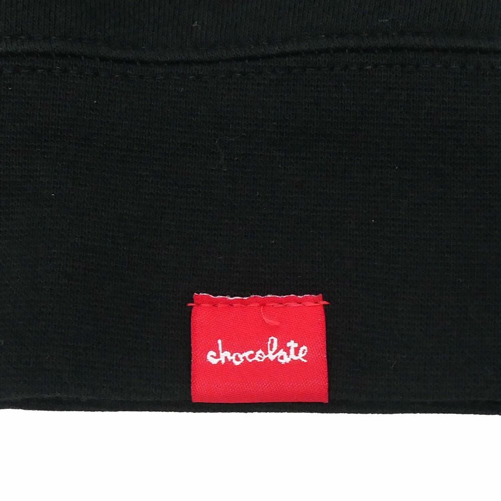 CHOCOLATE CREW SWEAT チョコレート トレーナー SQUARE LABEL BLACK スケートボード スケボー 3