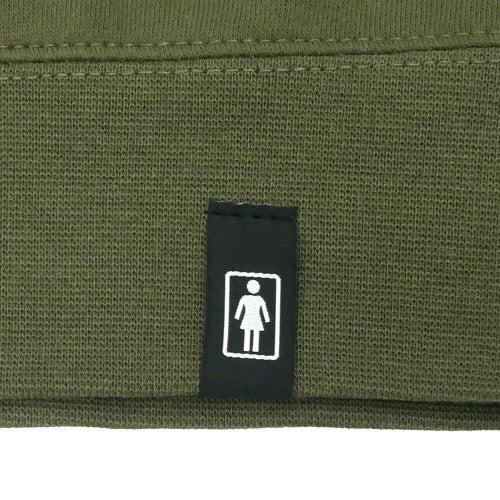 GIRL CREW SWEAT ガール トレーナー 93 TIL LOVERS OG OLIVE スケートボード スケボー 3