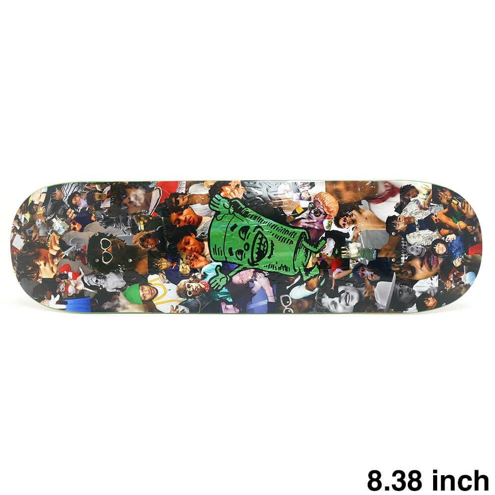 FUCKING AWESOME DECK ファッキンオーサム デッキ KEVIN BRADLEY PARTY CUP III GREEN STAIN 8.38 SHAPE スケートボード スケボー 1