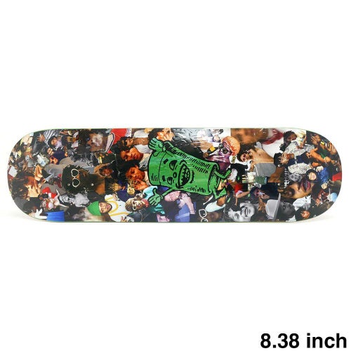 FUCKING AWESOME DECK ファッキンオーサム デッキ KEVIN BRADLEY PARTY CUP III GREEN STAIN 8.38 SHAPE スケートボード スケボー 1