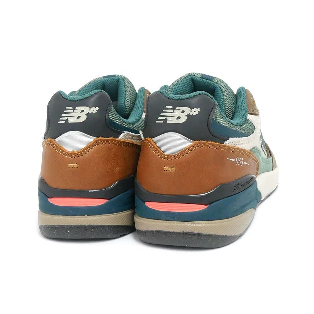 NEW BALANCE NUMERIC SHOES ニューバランス ヌメリック シューズ スニーカー ANDREW REYNOLDS 933 NM933ORI MUSHROOM/SUPRUCE スケートボード スケボー 3