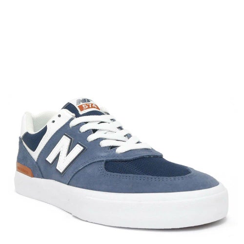 NEW BALANCE NUMERIC SHOES ニューバランス ヌメリック シューズ スニーカー 574 VULC NM574VAN INDIGO/WHITE スケートボード スケボー 1