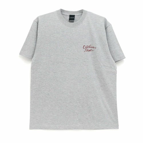 CALIFORNIA STREET T-SHIRT カリフォルニアストリート Tシャツ HUNTING by ESOW GREY スケートボード スケボー 01