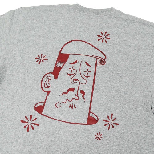 CALIFORNIA STREET T-SHIRT カリフォルニアストリート Tシャツ HUNTING by ESOW GREY スケートボード スケボー 02