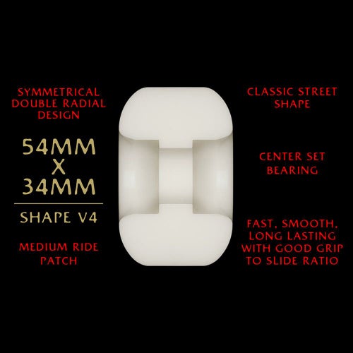 POWELL PERALTA WHEEL パウエルペラルタ ウィール DRAGON FORMULA（DF）93A V4 DRAGONS 54mm x 34mm スケートボード スケボー 3