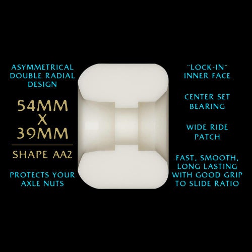 POWELL PERALTA WHEEL パウエルペラルタ ウィール DRAGON FORMULA（DF）97A AA2 NANO RATS 54mm x 39mm スケートボード スケボー 3