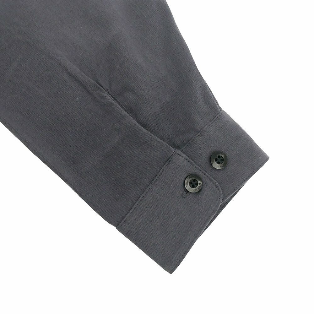 TIGHTBOOTH（TBPR） LONG SLEEVE タイトブース 長袖シャツ TBPR x DELUXE FLANNEL SKIPPER SHIRT GREY スケートボード スケボー 3