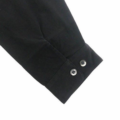 TIGHTBOOTH（TBPR） LONG SLEEVE タイトブース 長袖シャツ TBPR x DELUXE TBPR x DELUX FLANNEL SKIPPER SHIRT BLACK スケートボード スケボー 3