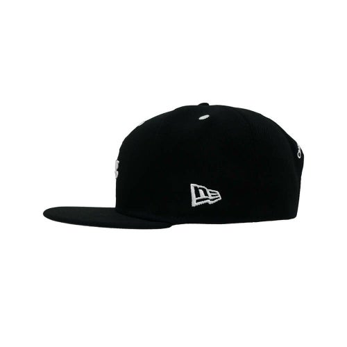 CHAOS FISHING CLUB CAP カオスフィッシングクラブ キャップ LOGO (NEW ERA) BLACK スケートボード スケボー 2