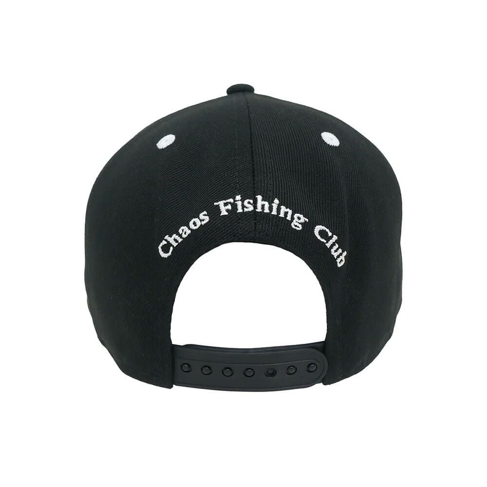 CHAOS FISHING CLUB CAP カオスフィッシングクラブ キャップ LOGO (NEW ERA) BLACK スケートボード スケボー 4