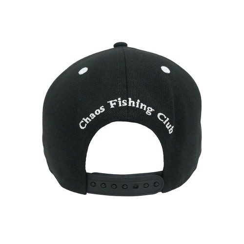 CHAOS FISHING CLUB CAP カオスフィッシングクラブ キャップ LOGO (NEW ERA) BLACK スケートボード スケボー 4