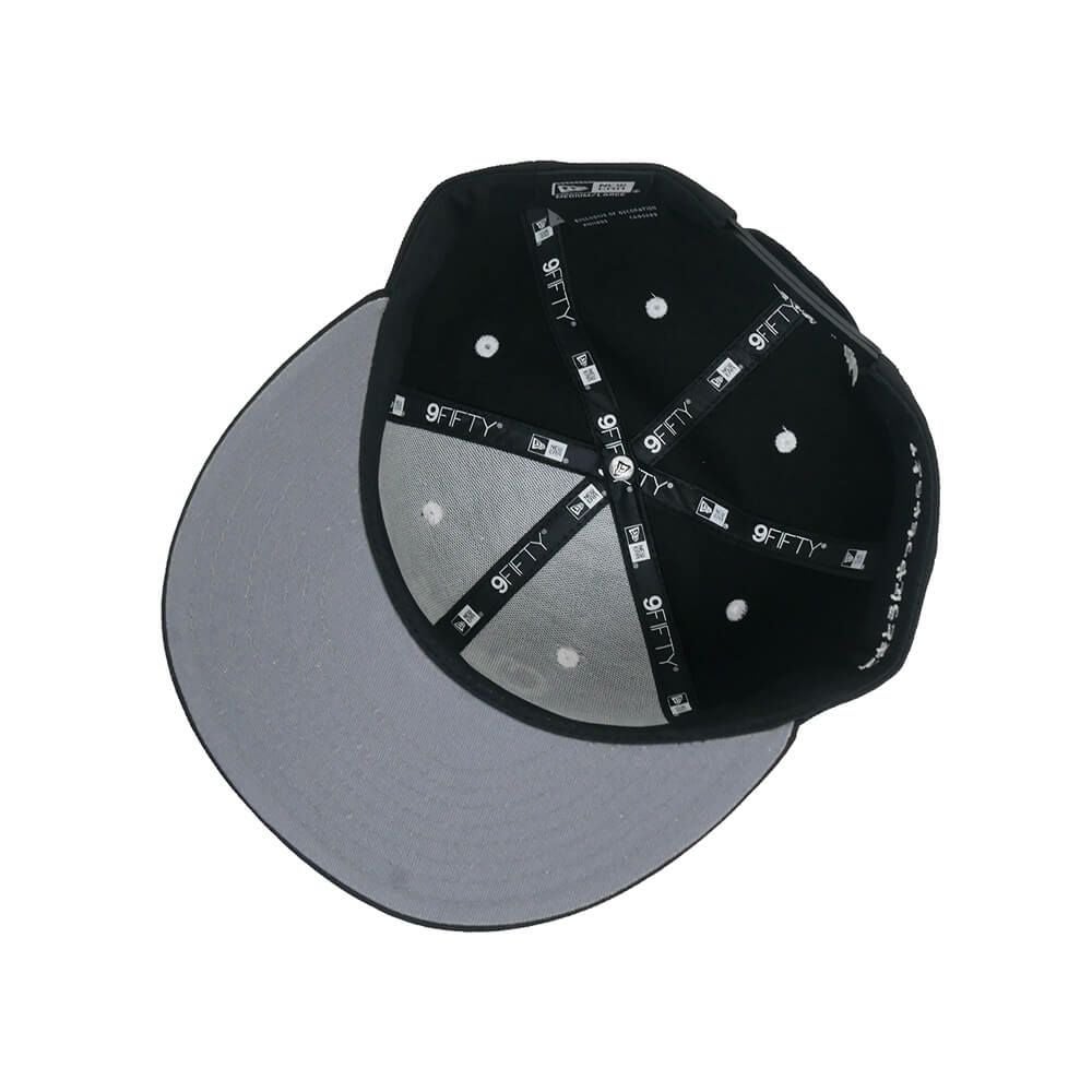 CHAOS FISHING CLUB CAP カオスフィッシングクラブ キャップ LOGO (NEW ERA) BLACK スケートボード スケボー 5