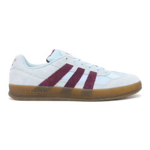 ADIDAS SKATEBOARDING SHOES アディダススケートボーディング シューズ スニーカー ALOHA SUPER CLEAR SKY/MAROON HQ4717 スケートボード スケボー 4
