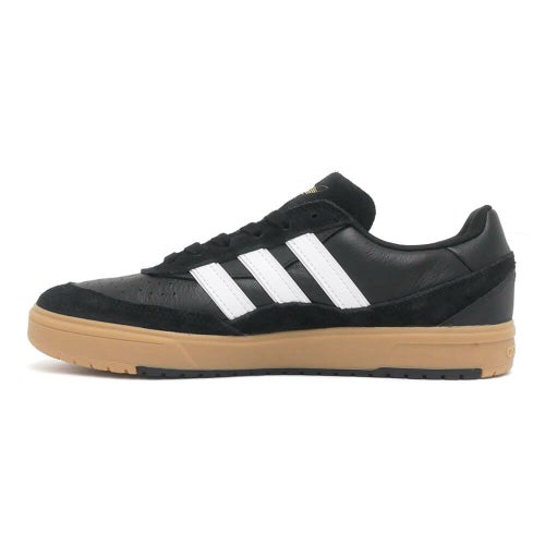 ADIDAS SKATEBOARDING SHOES アディダススケートボーディング シューズ スニーカー TYSHAWN II BLACK/WHITE/GUM HQ4734 スケートボード スケボー 5
