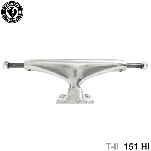 THUNDER TRUCK サンダー トラック T-II 151 HI シルバー スケートボード スケボー 1