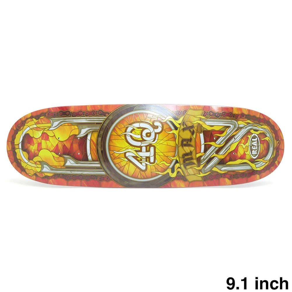 激レア FTC SANTANA ABRAXAS 5本スケートボードデッキセット REAL DECK リアル デッキ MAX SCHAFF 4Q CATHEDRAL 9.1 EGG SHAPE