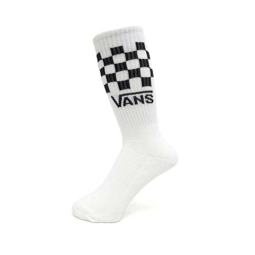  VANS SOCKS バンズ ソックス 靴下 CLASSIC CHECK CREW 3 PACK 白（US企画） スケートボード スケボー 2