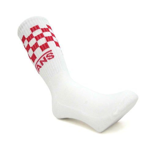  VANS SOCKS バンズ ソックス 靴下 CLASSIC CHECK CREW 3 PACK 白（US企画） スケートボード スケボー 7