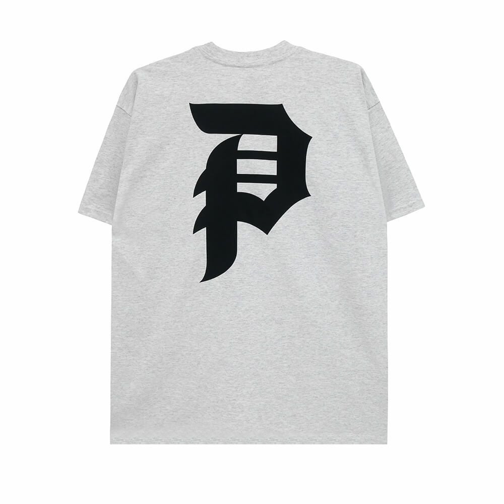 PRIMITIVE T-SHIRT プリミティブ Tシャツ DIRTY P HW GREY スケートボード スケボー 
