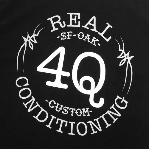 REAL T-SHIRT リアル Tシャツ 4Q BLACK スケートボード スケボー 3