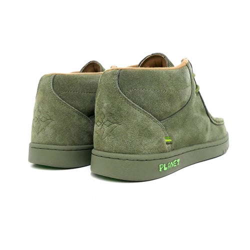 BEAUTIFUL PLANET SHOES ビューティフルプラネット シューズ スニーカー CATALYST OLIVE スケートボード スケボー 02