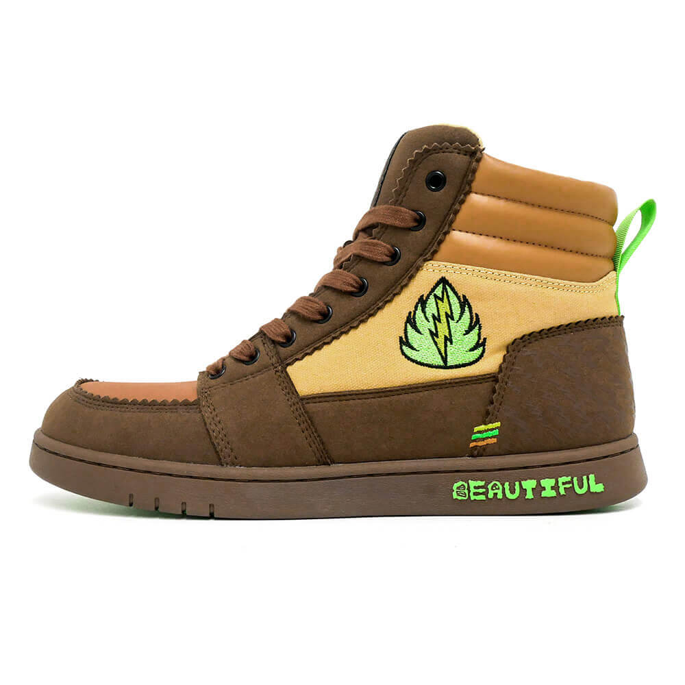 BEAUTIFUL PLANET SHOES ビューティフルプラネット シューズ スニーカー SACRED TRAIL BROWN スケートボード スケボー 04