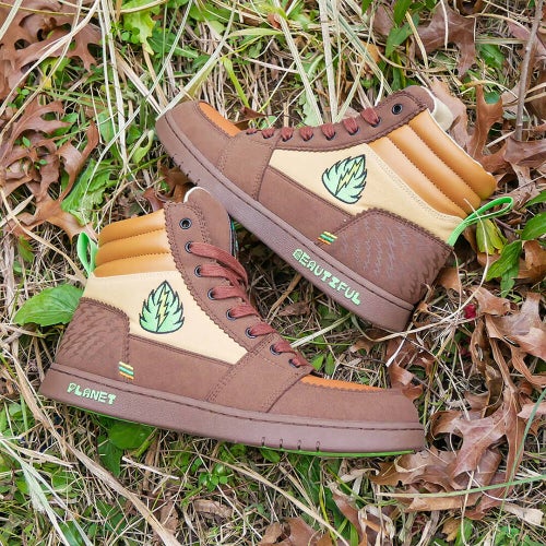 BEAUTIFUL PLANET SHOES ビューティフルプラネット シューズ スニーカー SACRED TRAIL BROWN スケートボード スケボー 14