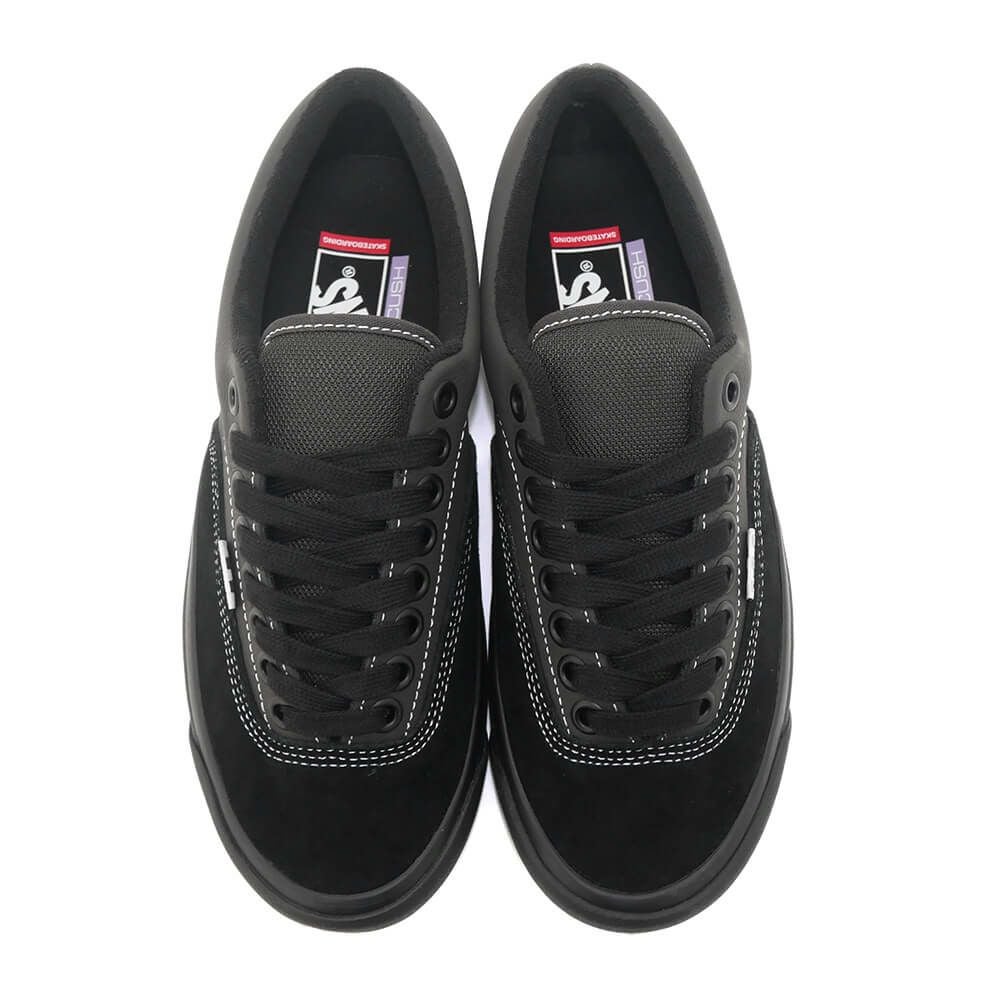 VANS SHOES バンズ シューズ スニーカー SKATE ERA STUB BLACK/BLACK（US企画） スケートボード スケボー　2