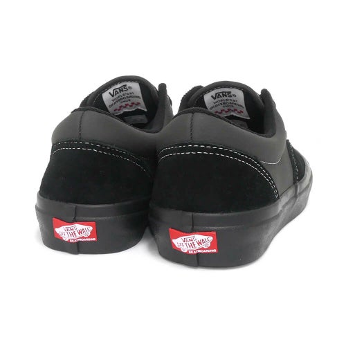 VANS SHOES バンズ シューズ スニーカー SKATE ERA STUB BLACK/BLACK（US企画） スケートボード スケボー　3