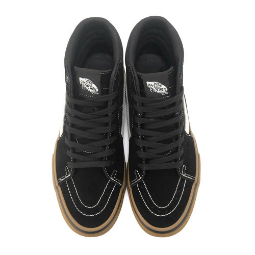 VANS SHOES バンズ シューズ スニーカー スケートハイ SKATE SK8 HI BLACK/WHITE/GUM（US企画） スケートボード スケボー 2