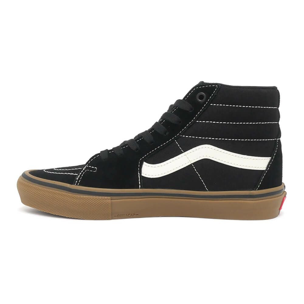 VANS SHOES バンズ シューズ スニーカー スケートハイ SKATE SK8 HI BLACK/WHITE/GUM（US企画） スケートボード スケボー 5