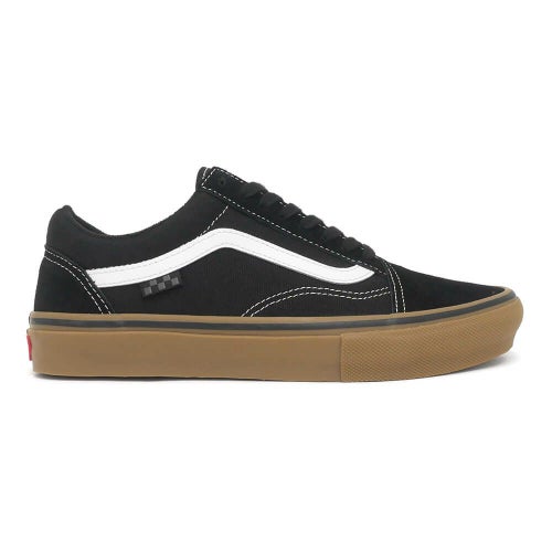 VANS SHOES バンズ シューズ スニーカー オールドスクール SKATE OLD SKOOL BLACK/GUM/WHITE（US企画） スケートボード スケボー 4